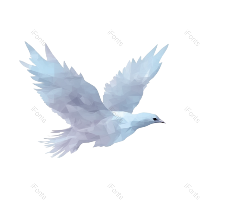 元素图片,鸽子元素,白色PNG,装饰元素免抠素材